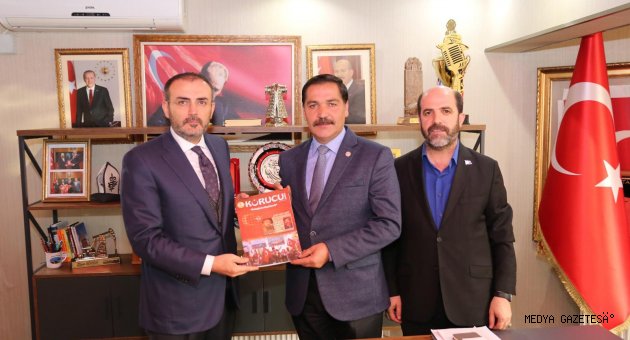 ÜNAL; GÜVENLİK KORUCULAR FEDERASYONUNA ZİYARET