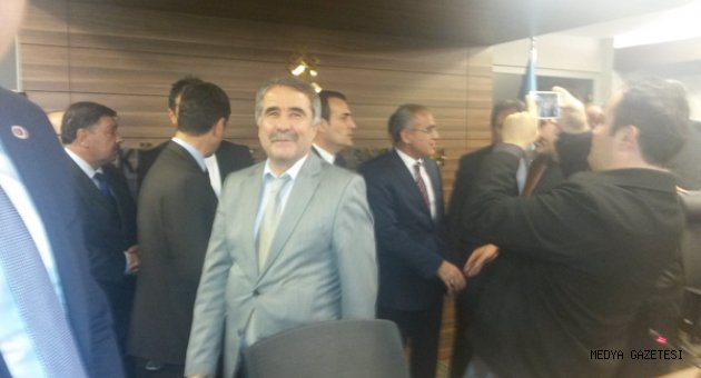 ÜNAL'A HAYIRLI OLSUN ZİYARETİ