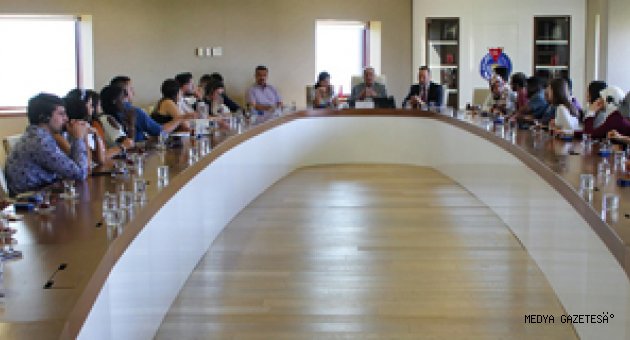 Üniversitemiz Rektörü Can, 34 Ülkenin Kültür Elçilerini Ağırladı