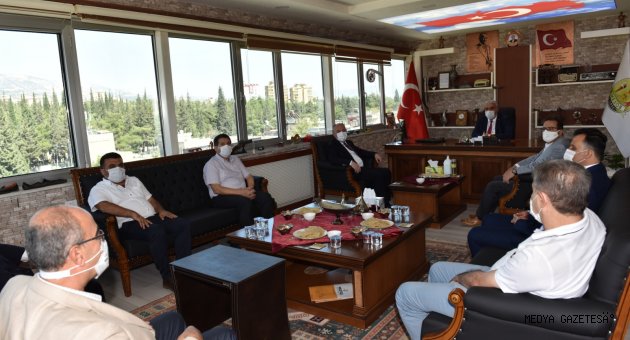 VALİ COŞKUN’DAN ESNAF VE SANATKÂRLAR ODASI’NA ZİYARET