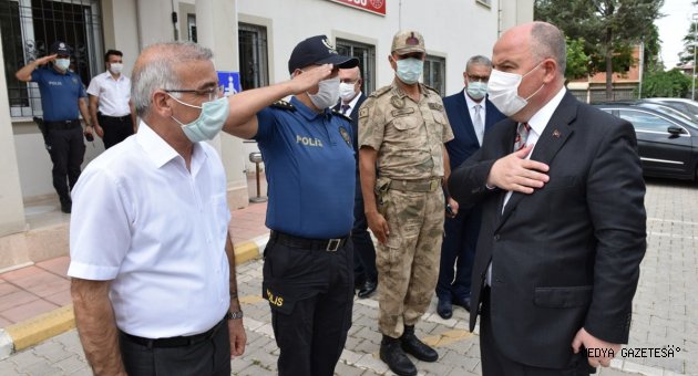 VALİ COŞKUN PAZARCIK İLÇEMİZİ ZİYARET ETTİ