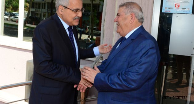 VALİ GÜVENÇER’DEN VEDA ZİYARETİ