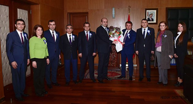 VERGİ HEYETİNDEN BÜYÜKŞEHİR’E ZİYARET