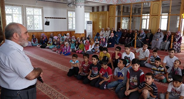 YAZ KUR’AN KURSLARI BAŞLADI
