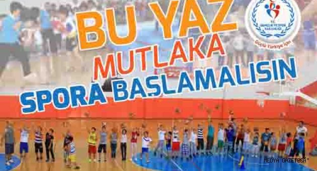 YAZ SPOR OKULLARI KAYITLARI BAŞLADI