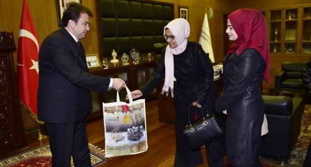 YEDİ KITA’DAN BAŞKAN ERKOÇ’A ZİYARET