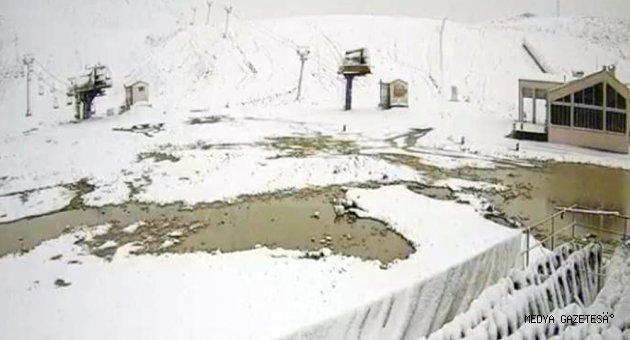 YEDİKUYULAR’A YILIN İLK KARI DÜŞTÜ