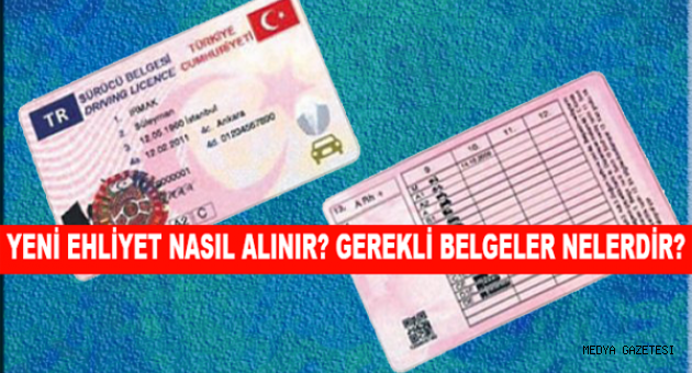 YENİ TİP SÜRÜCÜ BELGESİ İŞLEMLERİ