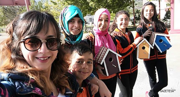 YENİYAPAN ORTAOKULU “KUŞLAR YUVAYA” PROJESİNİ HAYATA GEÇİRDİ