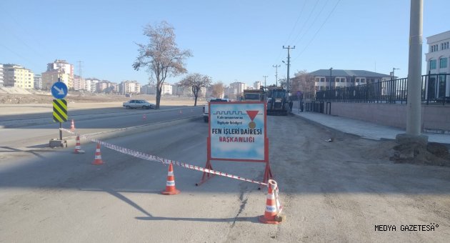 Yol ve Kaldırım Tamiratları Sürüyor