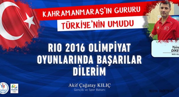 YUSUF DİKEÇ RİO 2016 DA